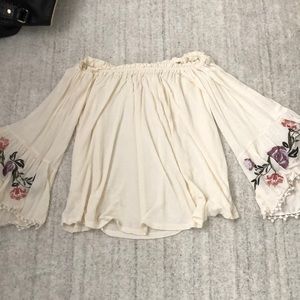 Off the shoulder top